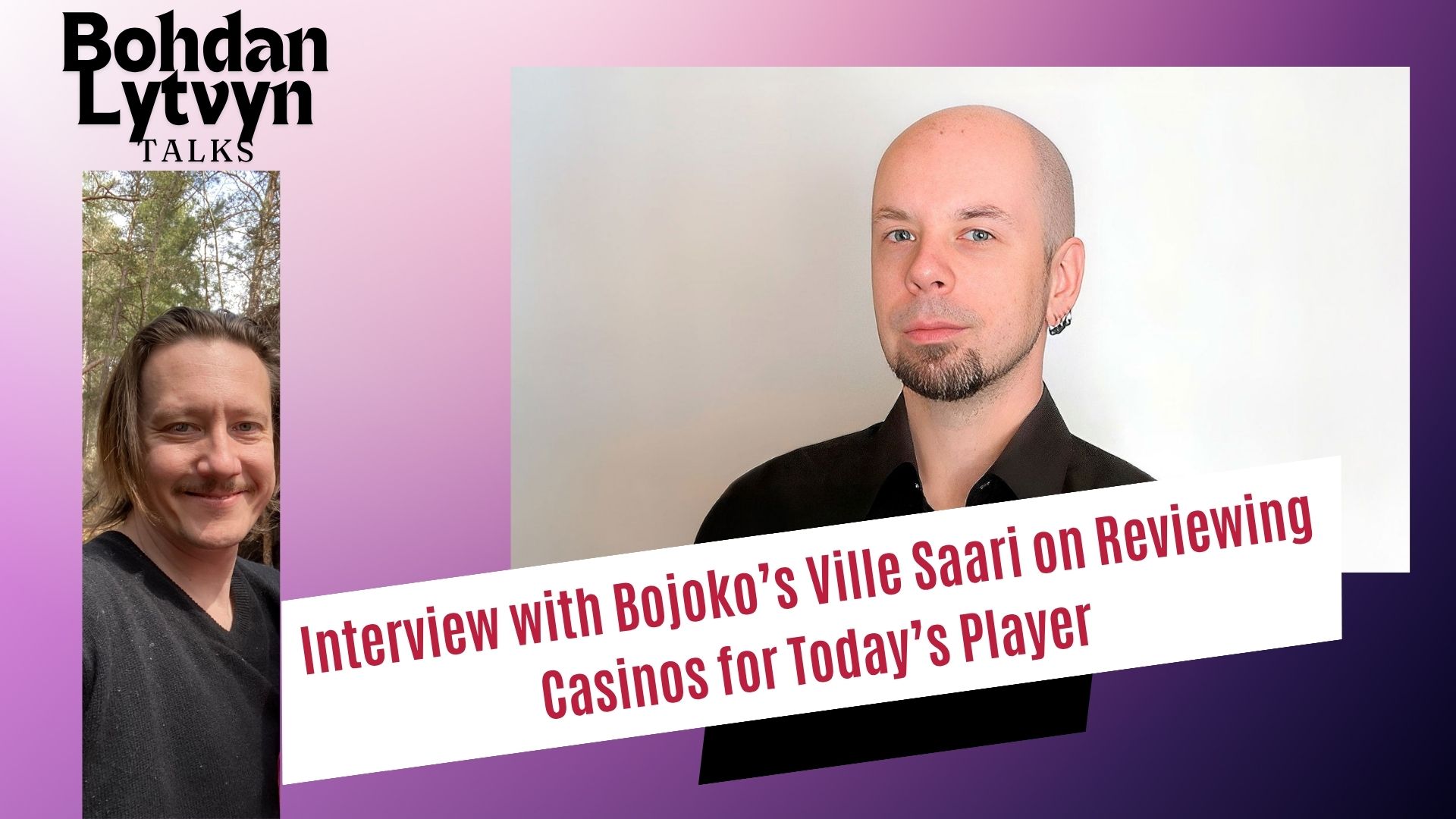 Intervju med Ville Saari från Bojoko om att recensera kasinon för dagens spelare